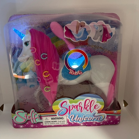 Steffi Love 104663641 Sparkle Light Unicorn Doll - Picture 10 of 10